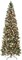 Pencil Christmas Tree Slim Frosted Tree with 250 Lights & Foldable Stand for Space Saving Holiday Decor